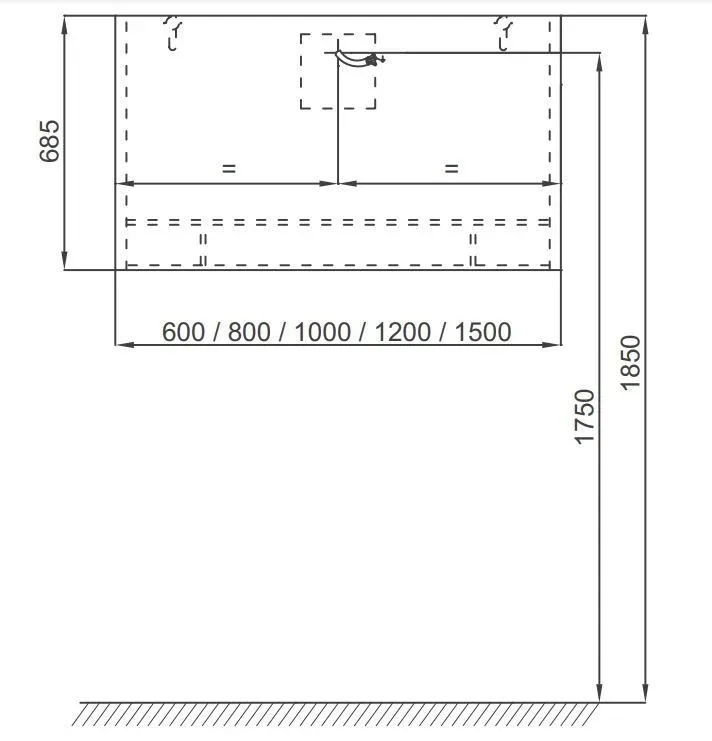 Зеркало Jacob Delafon Terrace 80*68,5 с Led подсветкой, инфракрасный выключатель