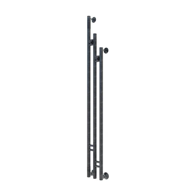 Полотенцесушитель водяной Veconi Maola-B 15/150, графит (M150GR-B)