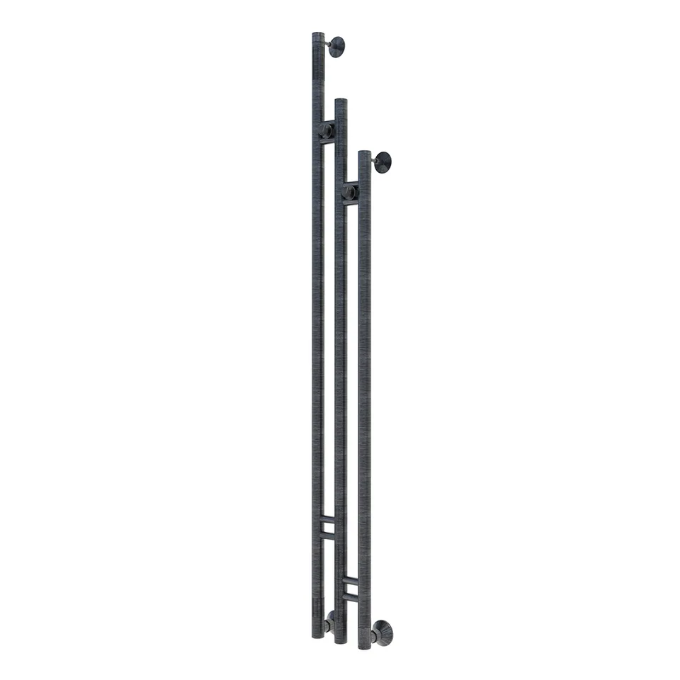 Полотенцесушитель водяной Veconi Maola-B 15/150, графит (M150GR-B)