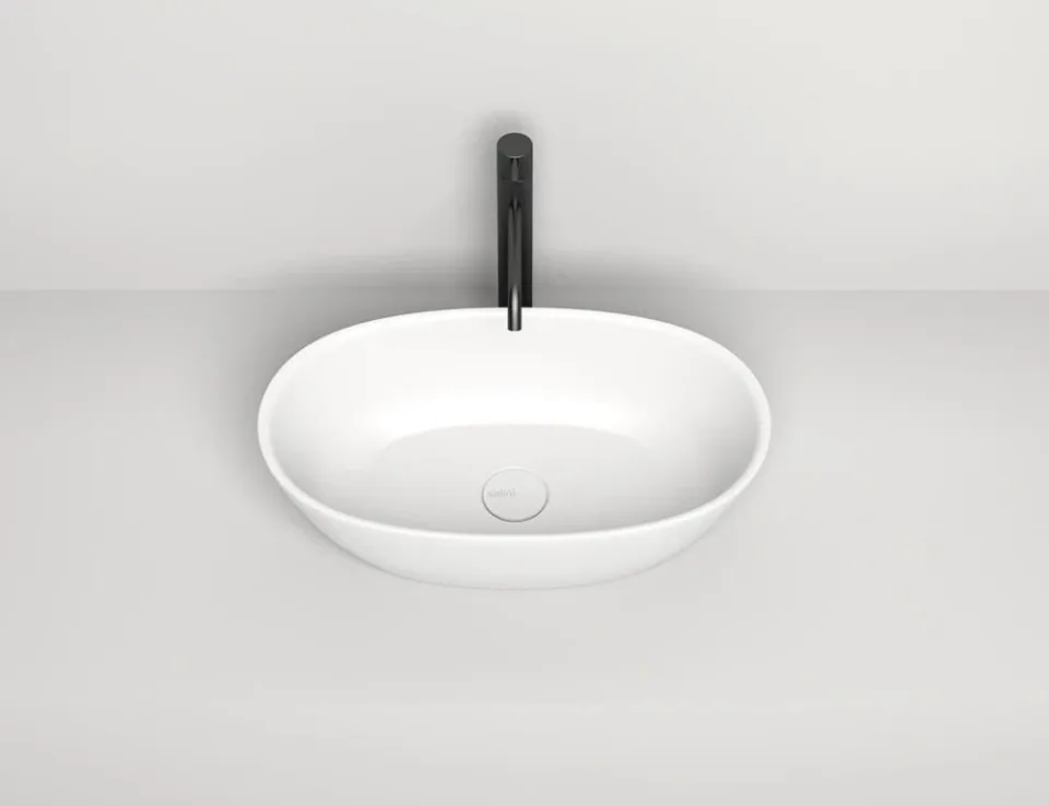Накладная раковина Salini Sofia S-Sense 55.5*33 белый глянец