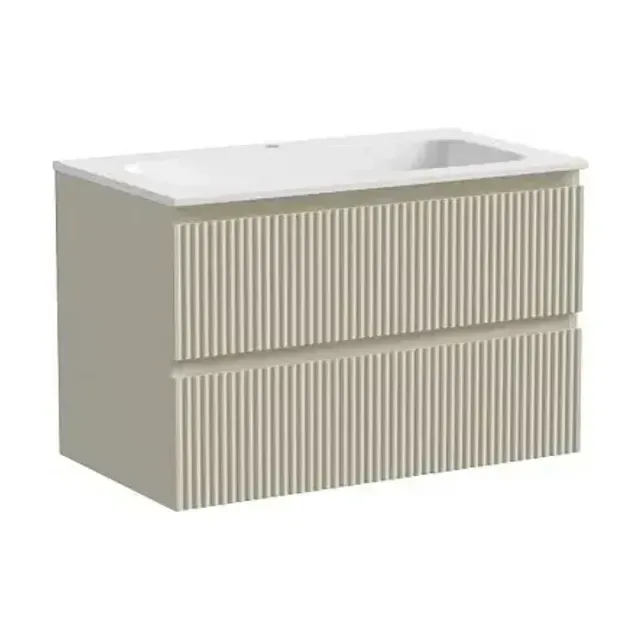 Тумба с раковиной Sancos Сноб Р/Snob R 80 Beige Soft