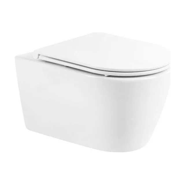 Унитаз подвесной безободковый BelBagno MARINO BB105CHR/BB870SC