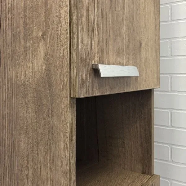 Шкаф-колонна Comforty Никосия 35 дуб темный L/R