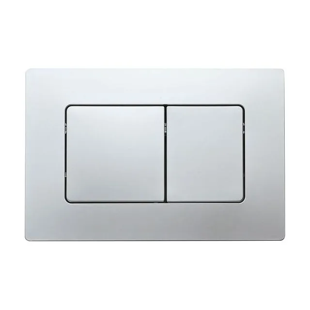 Кнопка смыва Veconi FLUSH V8, FLV8-СM, 240х162х7, пластик, хром матовый