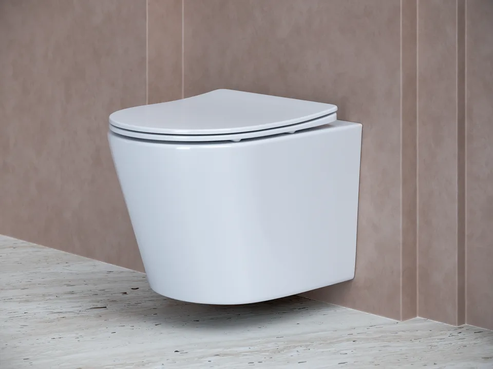 Унитаз подвесной Ceramica Nova Балеарика (Balearica) CN6000 белый с сиденьем микролифт смыв воронка-водоворот