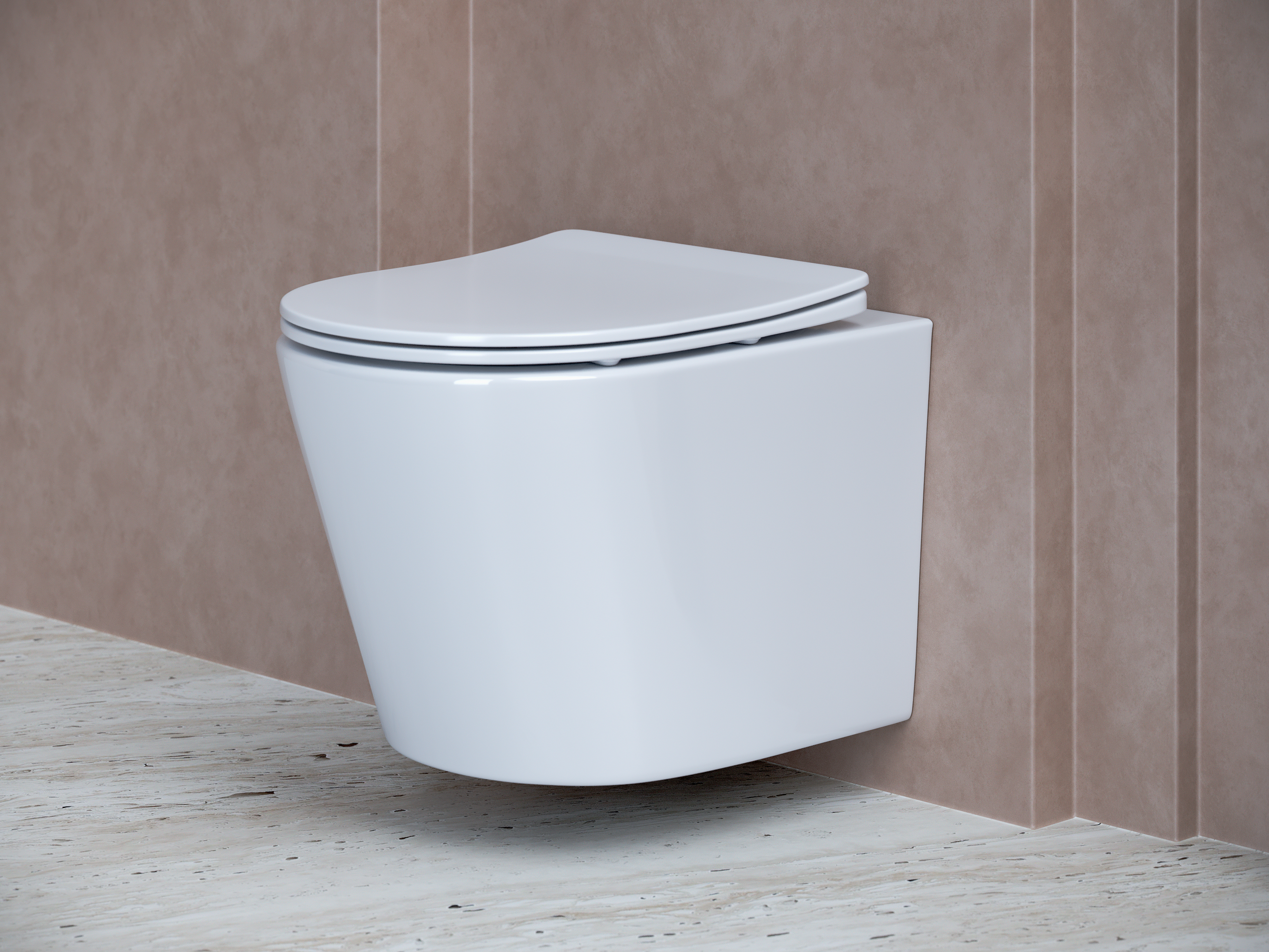 Унитаз подвесной Ceramica Nova Балеарика (Balearica) CN6000 белый с сиденьем микролифт смыв воронка-водоворот