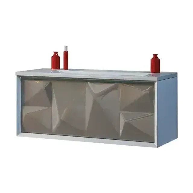 Тумба с раковиной MarkaOne Romb 90П cappuccino
