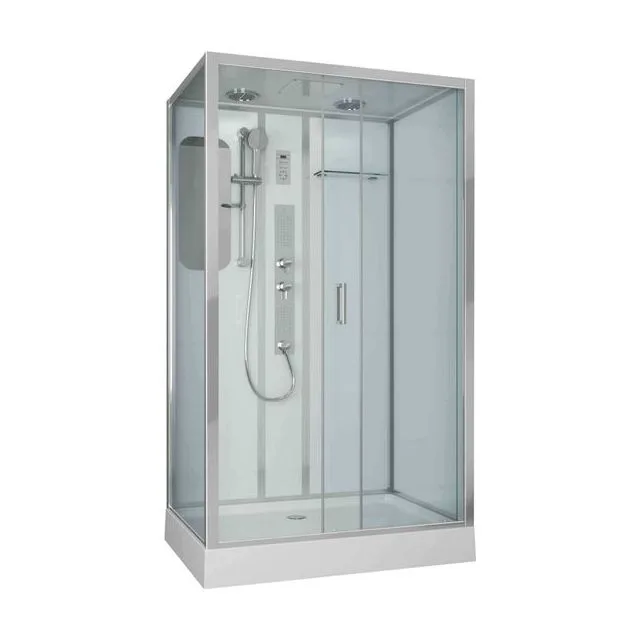 Душевая кабина Niagara Premium NG-6012-01GQR (120х80х210) низкий поддон(16 см),стекло прозрачное