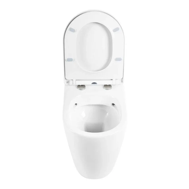 Приставной унитаз BelBagno Марино (Marino) BB105CBR 36*52 безободковый с крышкой-сиденьем микролифт BB2031SC