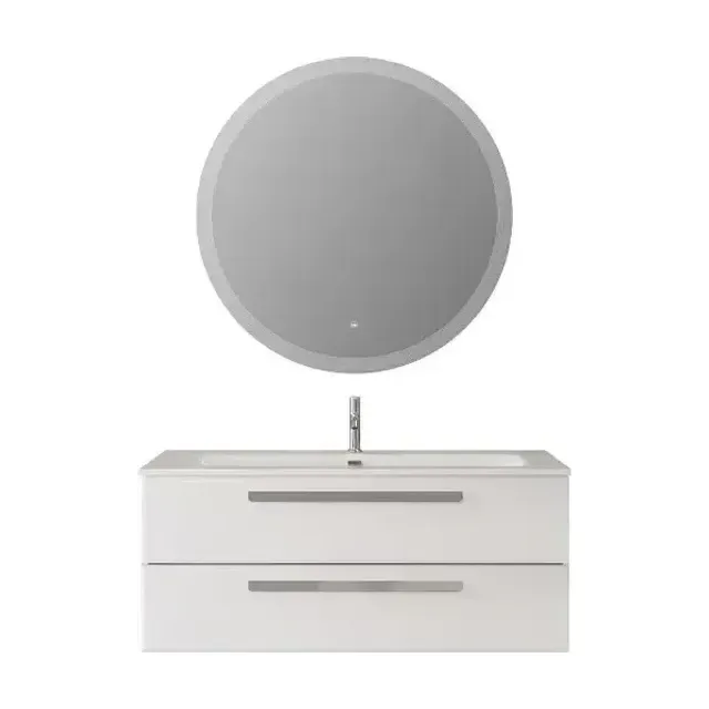 Комплект мебели Cezares Эко-Кер (Eco-Cer) 120 белый глянцевый (раковина CZR-8073-120)