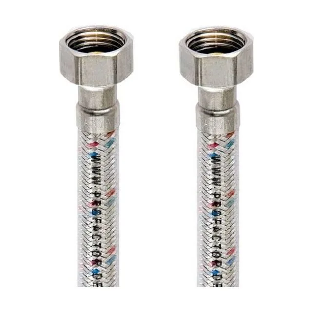 Подводка KRAFTECO LUX в силиконовой оболочке, Г/Г 1/2″, 100 см