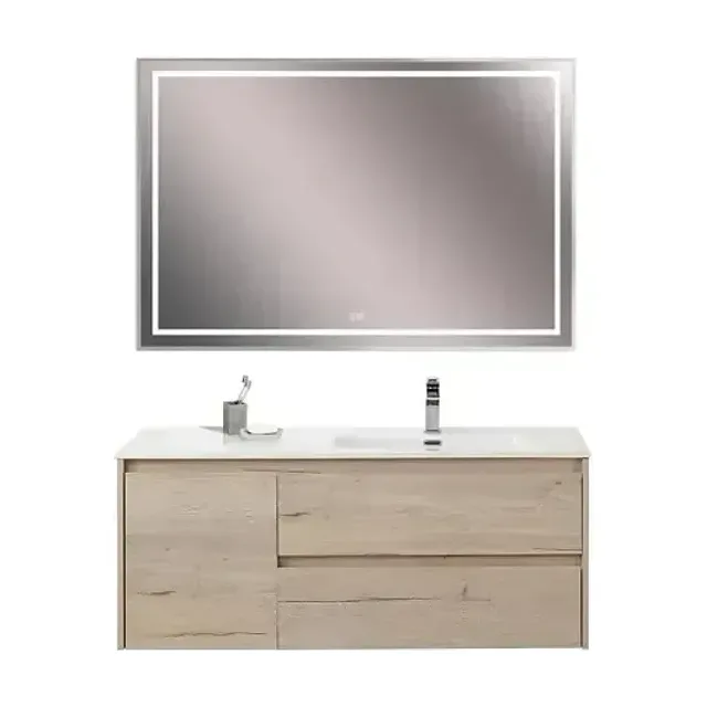 Комплект мебели BelBagno Крафт (Kraft) 120 белый дуб Галифакс правая
