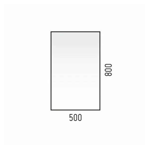 Зеркало Corozo Графит 50