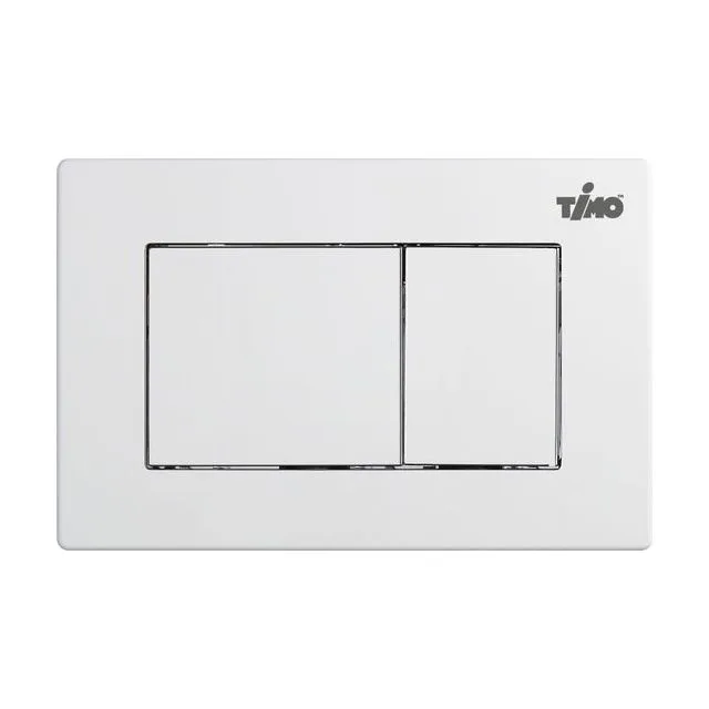 Кнопка смыва TIMO REKO FP-004W (250x165) white