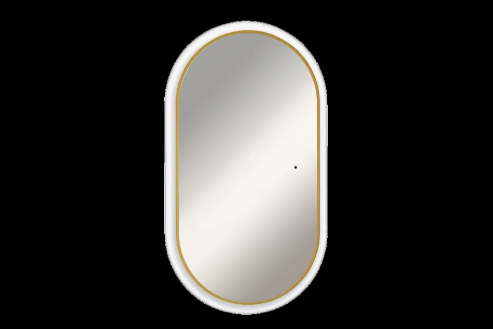 Silver Mirrors Зеркало Вива 55*105 с Led-подсветкой сенсорный выключатель универсальное, золотое