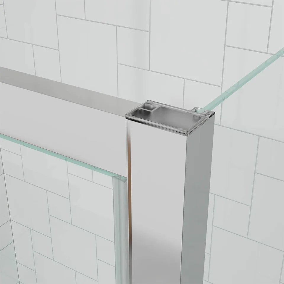 Боковая панель Veconi Ottimo SP CH, 700х1900 хром, стекломатовое