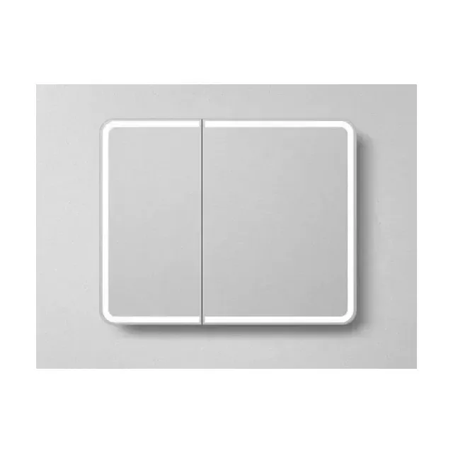 Зеркало-шкаф с подсветкой ART&MAX Платино Platino AM-Pla-1000-800-2D-F