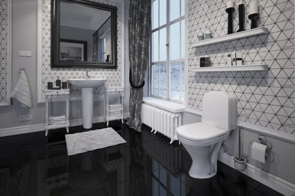 Раковина Sanita Luxe Classic 64,7*48,2 с пьедесталом