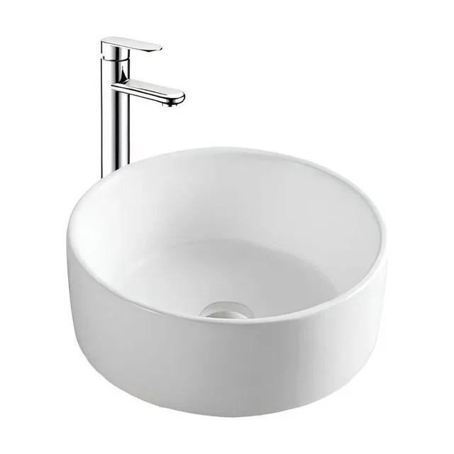 Раковина накладная для установки на столешницу AQUATEK AQ5118-MW 400*400*165, матовый белый