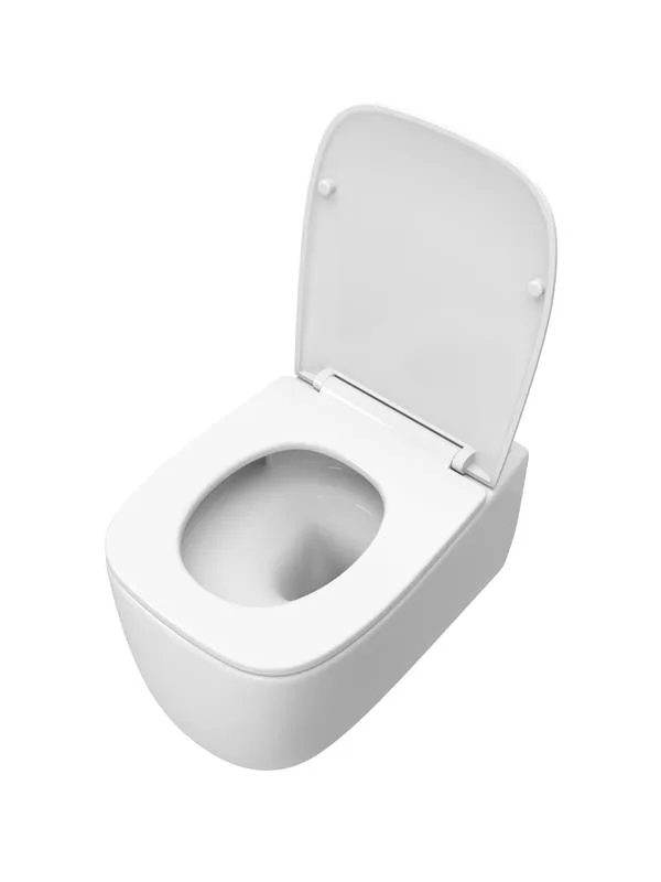 Унитаз подвесной безободковый с сиденьем CEZARES COMFORT CZR-380-TH-TOR/SC