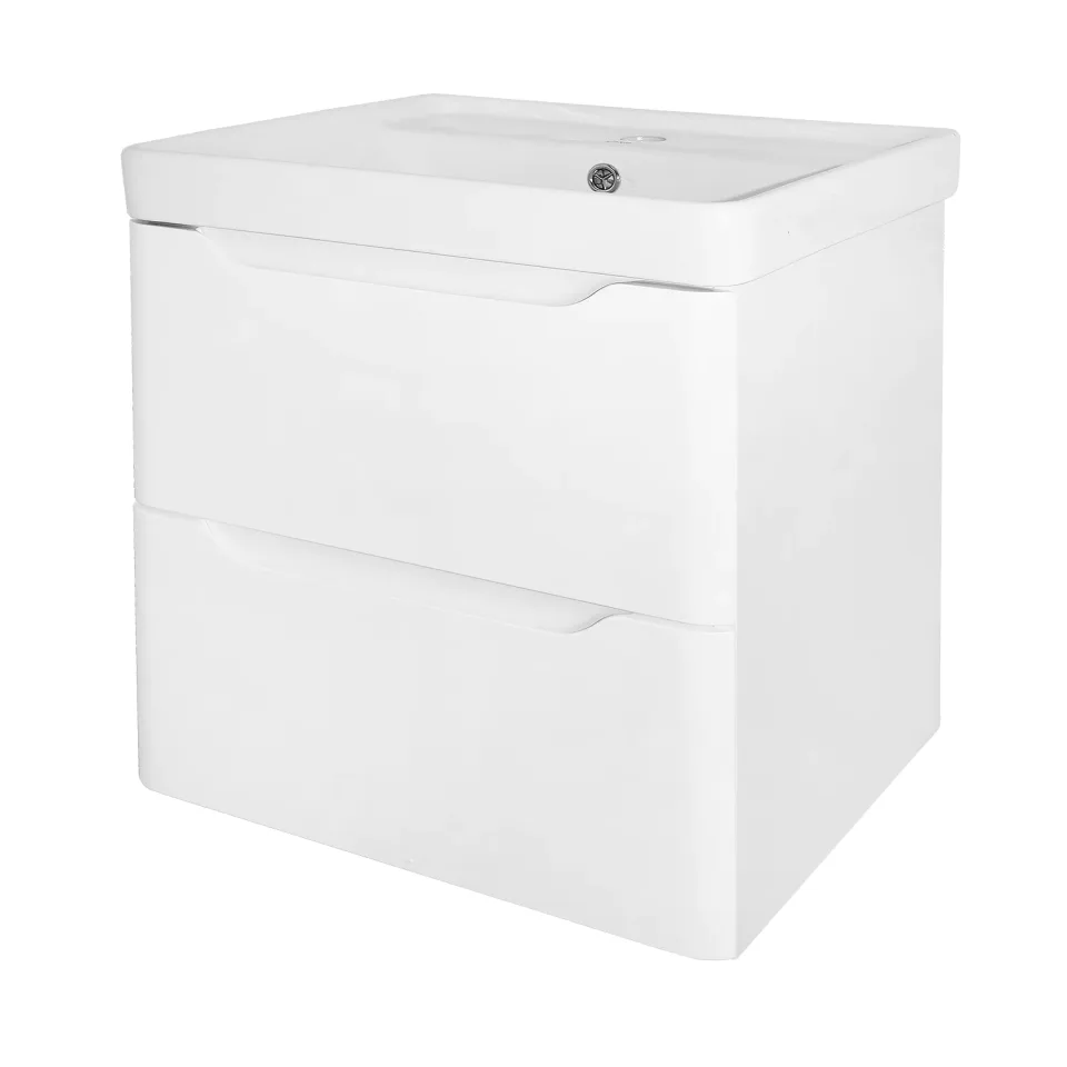 Комплект Azario Тумба Лотос 50/2 подвесная с раковиной Монте 50 CS00094662