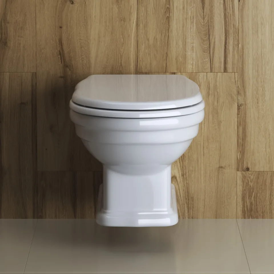 Унитаз подвесной безободковый BelBagno BOHEME BB115CH/BB115SC