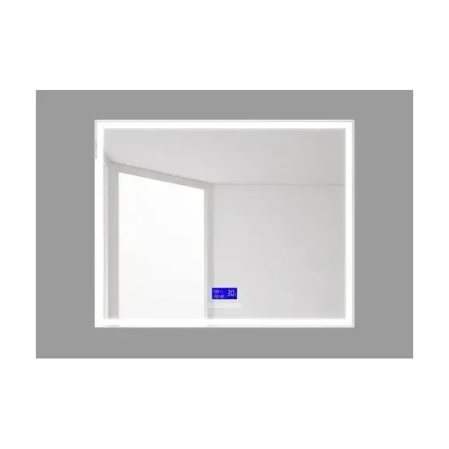 Зеркало BelBagno SPC-GRT-1000-800-LED-TCH-RAD 100*80 с блютуз,радио,цифровым термометром