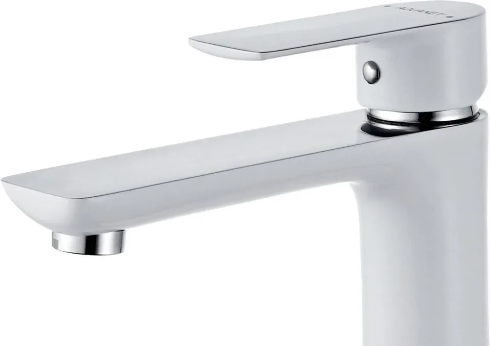 Смеситель Aquanet Arctic AF520-11СW для раковины хром/белый