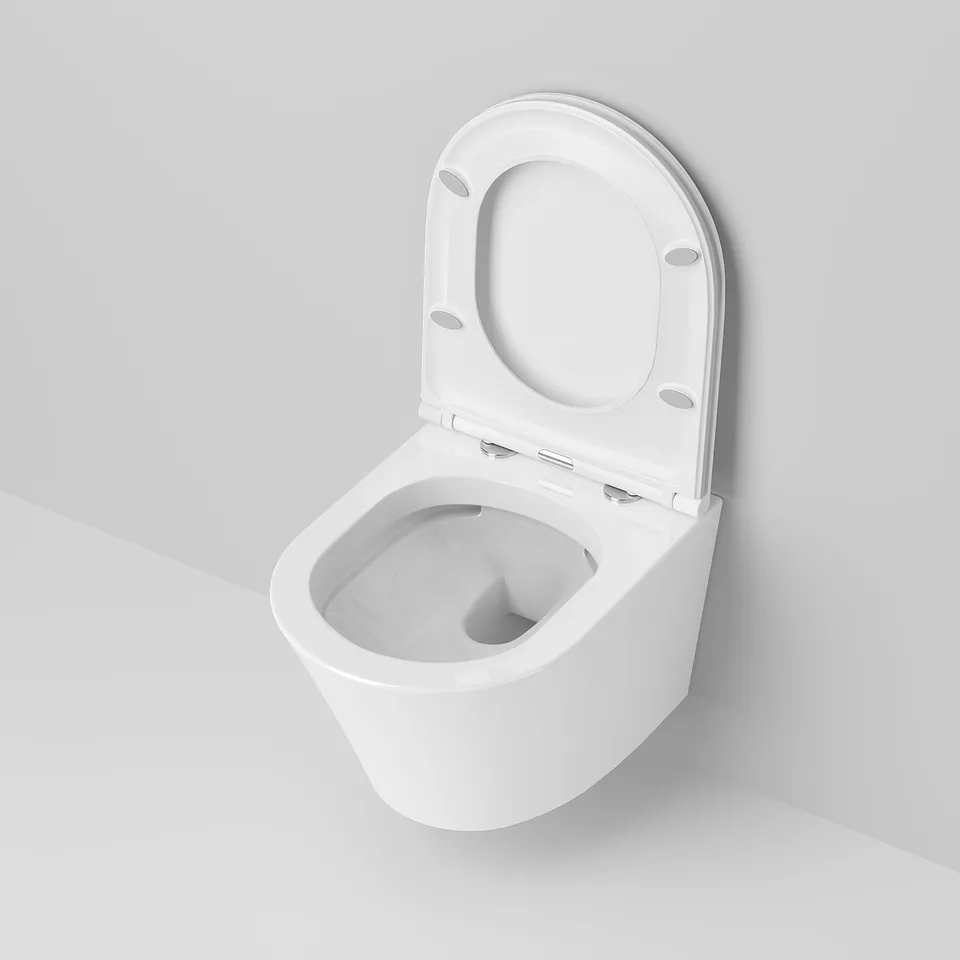 Унитаз Ritz 233K19004RS (475*360*350) подвесной БЕЗОБОДКОВЫЙ, 2 места