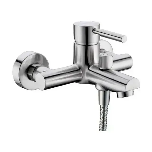 Смеситель WasserKRAFT Wern 4201 для ванны и душа матовый хром