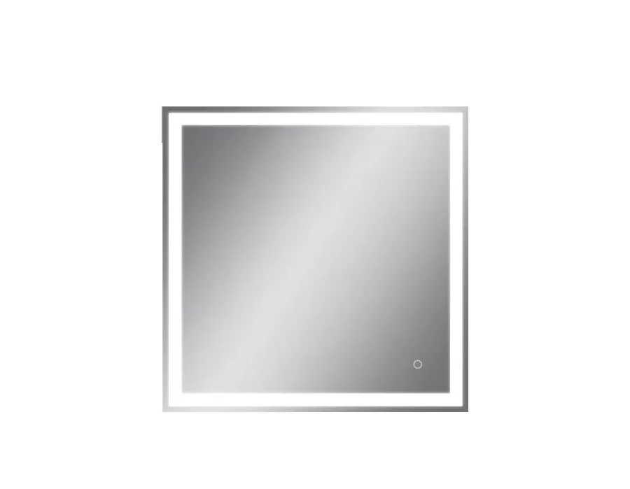 Зеркало DQ Франкфурт/Франкфурт (Frankfurt) Лайт 80*80 с подсветкой