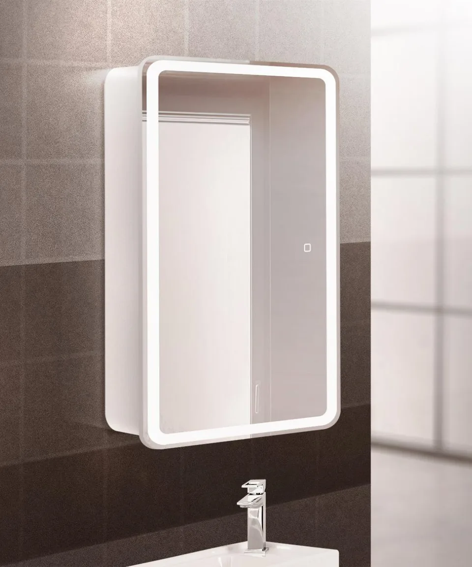 Зеркальный шкаф BelBagno SPC-MAR-500/800-1A-LED-TCH