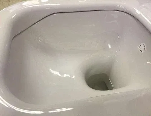 Приставной унитаз Ideal Standard Connect Aquablade 36,5*55 безободковый с крышкой-сиденьем