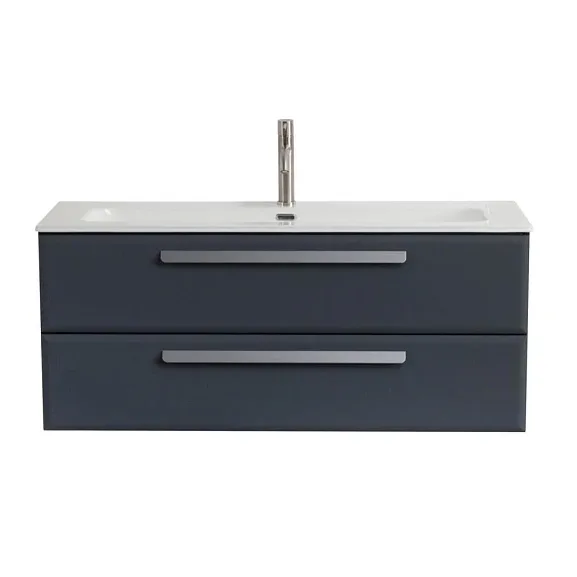 Тумба с раковиной Cezares Эко-Кер (Eco-Cer) 120 графит (раковина CZR-8073-120)
