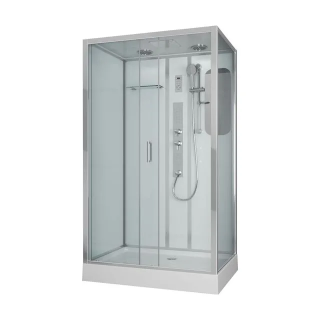 Душевая кабина Niagara Premium NG-6012-01GQL (120х80х210) низкий поддон(16 см),стекло прозрачное