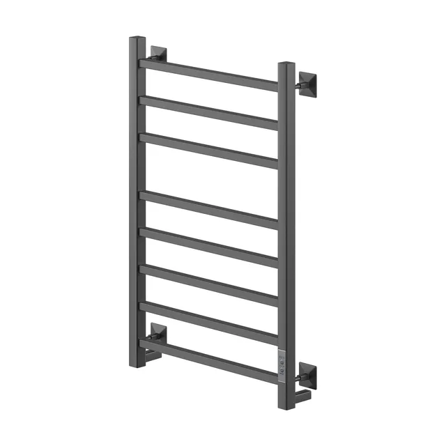 Полотенцесушитель электрический Veconi Barro-B 50/80, черный (B8050B-B)