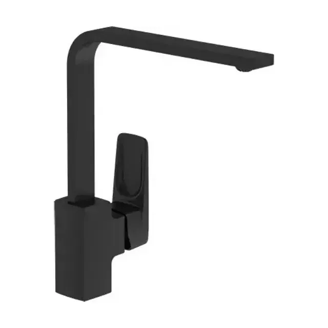 Смеситель Vitra Root Square A4275336EXP для кухни черный матовый