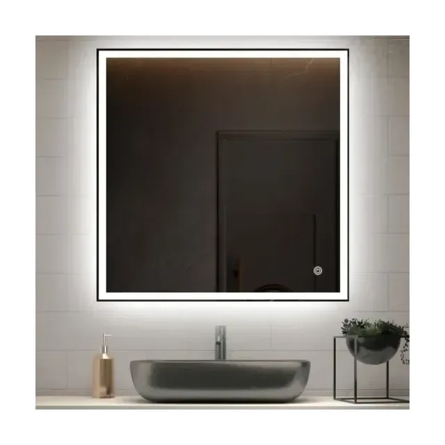 Зеркало Vincea VLM-3VN8008 80*80 с ЛЕД-подсветкой,сенсорный выключатель