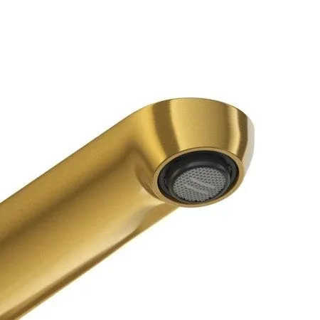 Смеситель Cezares Вектор (Stylus) STYLUS-BLI1-BORO-W0 для раковины скрытый монтаж брашированное золото