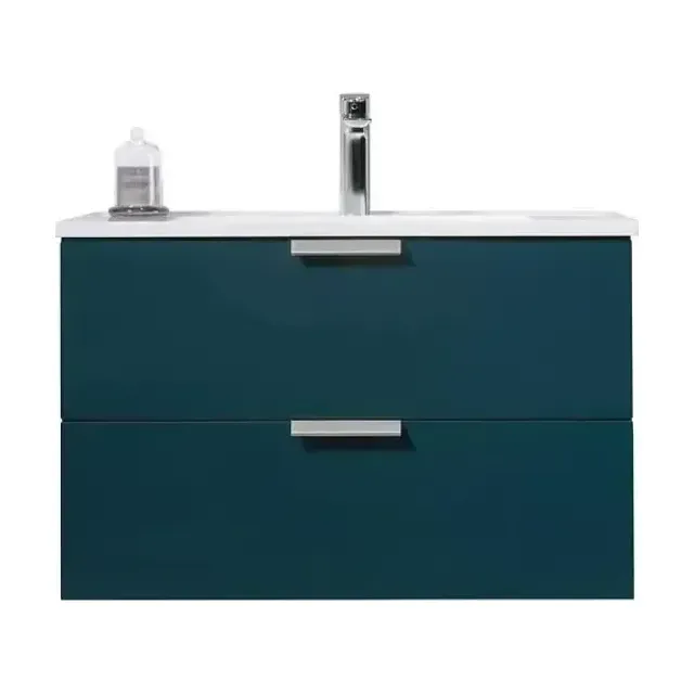 Тумба с раковиной Orans BC-0901-800 синяя матовая