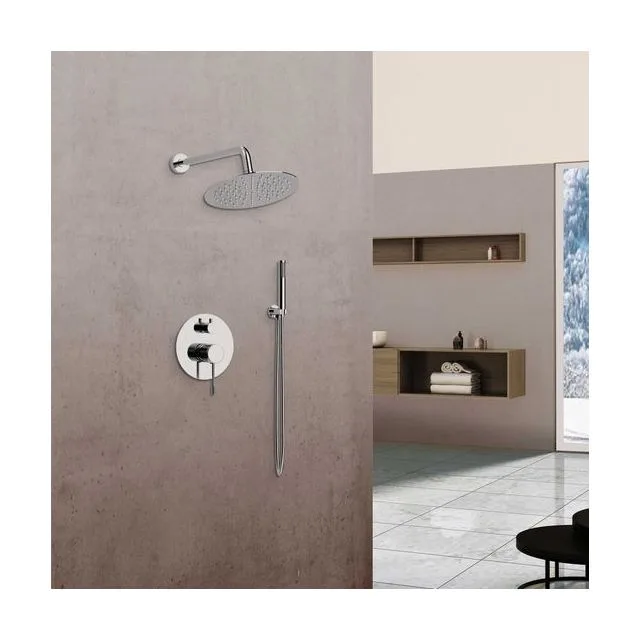 Душевая система Vincea Дизаер (Desire) VSFW-1D1CH встраиваемая в стену цвет хром