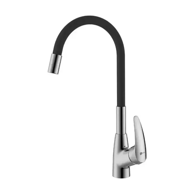 Смеситель Lemark Linara LM0415C-Black для кухни гибкий излив черный