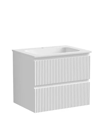 Тумба с раковиной Sancos Сноб Р/Snob R 60 Bianco