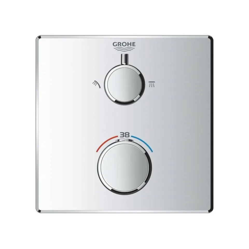 Термостат Grohe Grohtherm 24079000 для ванны и душа скрытый монтаж хром