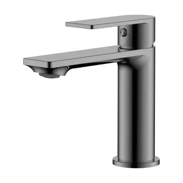 Смеситель Haiba HB10639-3 для раковины оружейная сталь