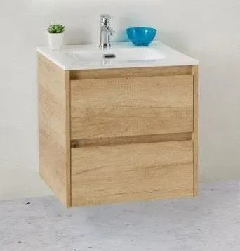 Тумба с раковиной BelBagno Крафт (Kraft) 39-500 натуральный дуб Небраска