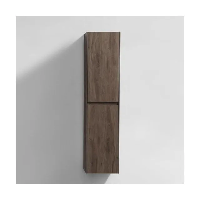 Шкаф-пенал Vincea Кьяра/Лука (Chiara/Luka) VSC-2CL150RO 35 см подвесной темный дуб (R.Oak) универсальный