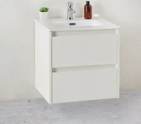 Тумба с раковиной BelBagno Крафт (Kraft) 39-500 белый матовый