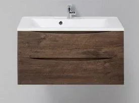 Тумба с раковиной BelBagno Марино (Marino) 90 темный дуб
