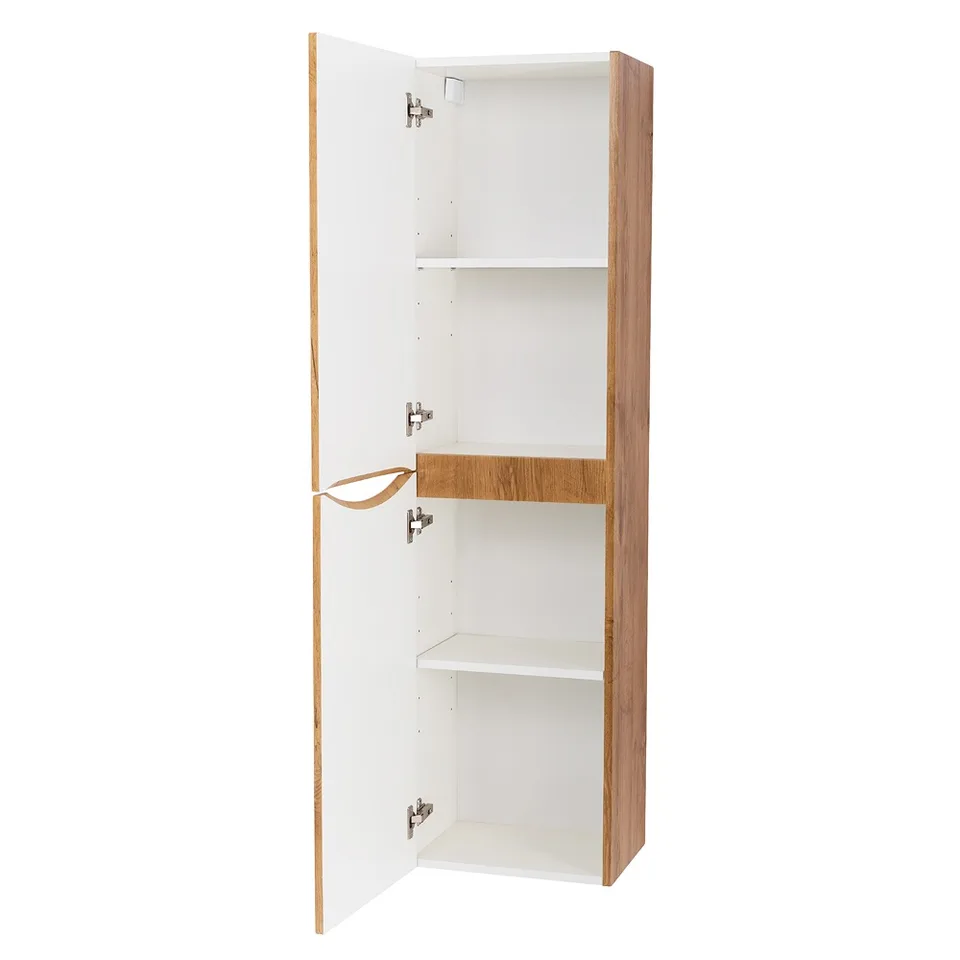 Шкаф подвесной BelBagno FLY-MARINO-1500-2A-SC-RN-P-L Rovere Nature, левый